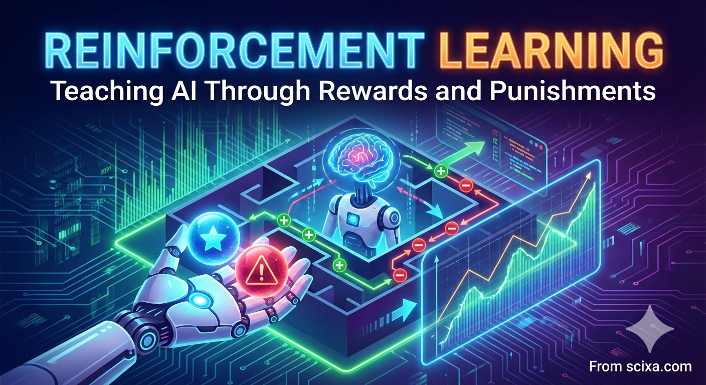 Reinforcement Learning Teaching AI Through Rewards and Punishments
